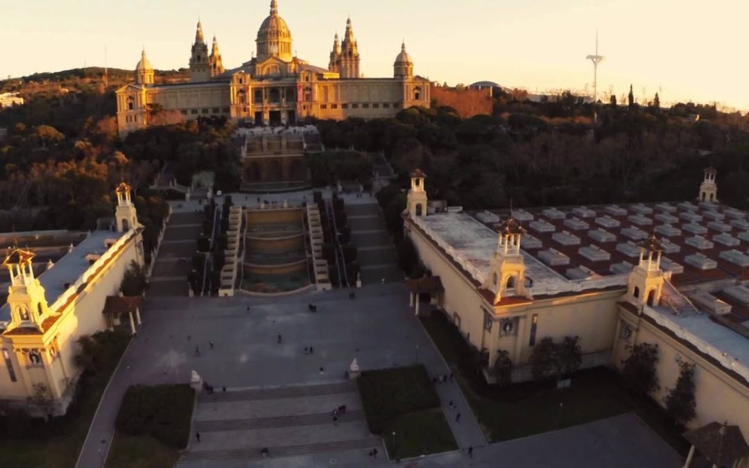 Calentando motores – Montjuic drone tests