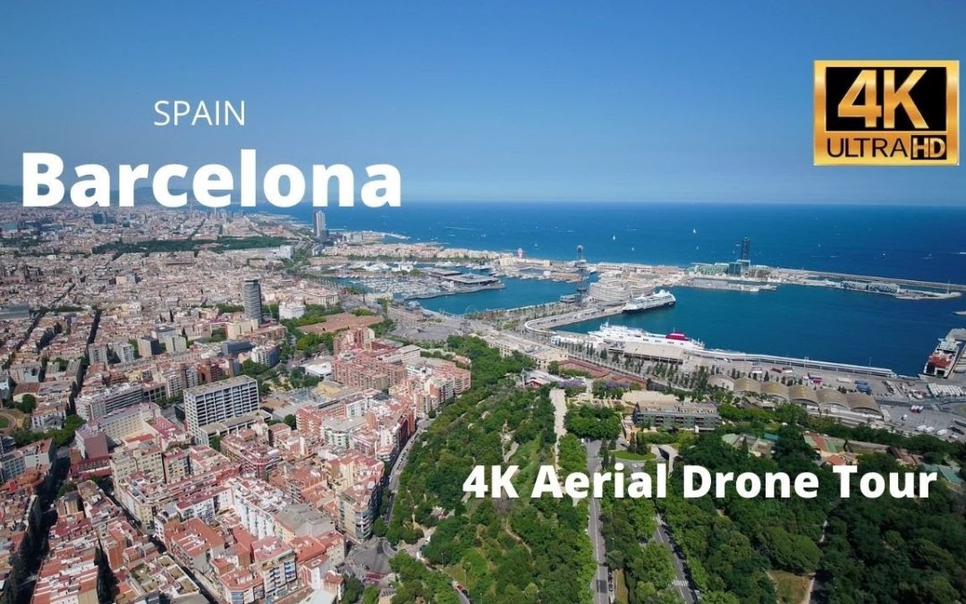 Barcelona Spain 🇪🇸 5 Minute Drone Tour 🚀