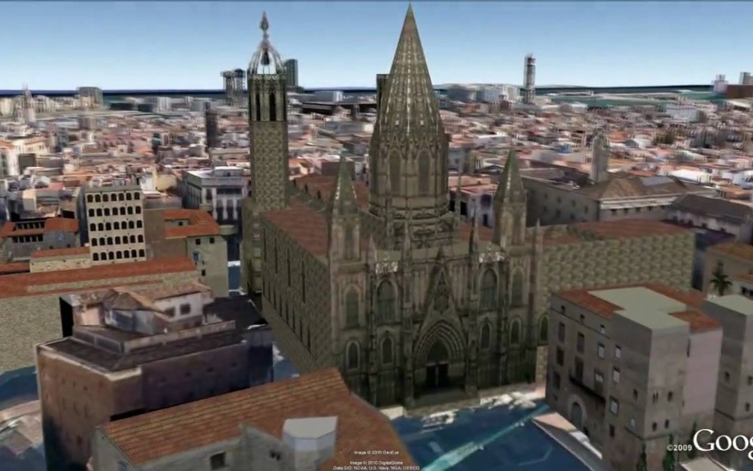 3D Barcelona in Google Earth