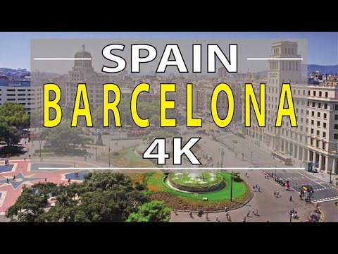 Barcelona City 4k By Drone – Spain