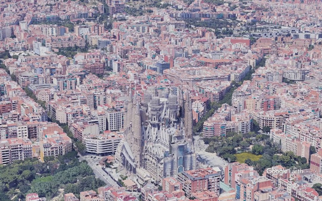 La Sagrada Familia Barcelona in 3D