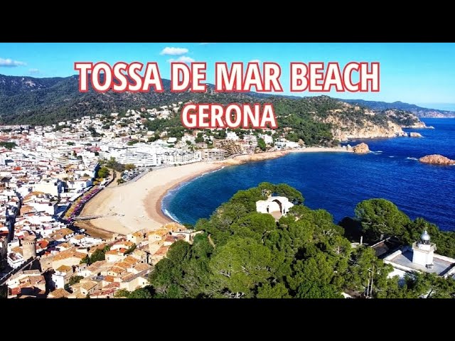 Tossa De Mar Beach By Drone (Gerona Spain) – Simple Shots 🕊