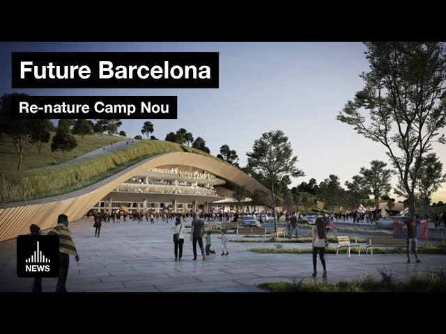 Future Barcelona – ON A proposes covering Barcelona’s Nou Camp