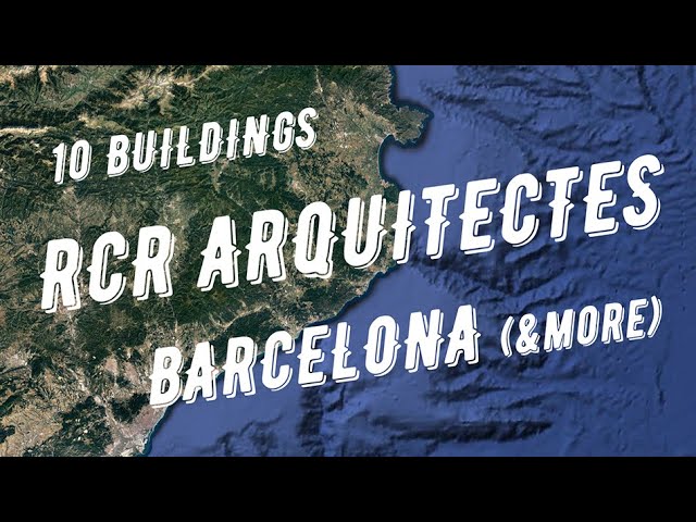 RCR ARQUITECTES | PERELADA TO BARCELONA | 10 Buildings (Library, Bodegas, Hotel)